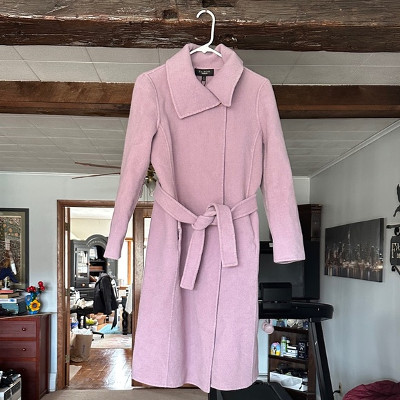 Talbots Jackets & Blazers - Talbots Lilac 80% Wool-Blend Coat - Size 4